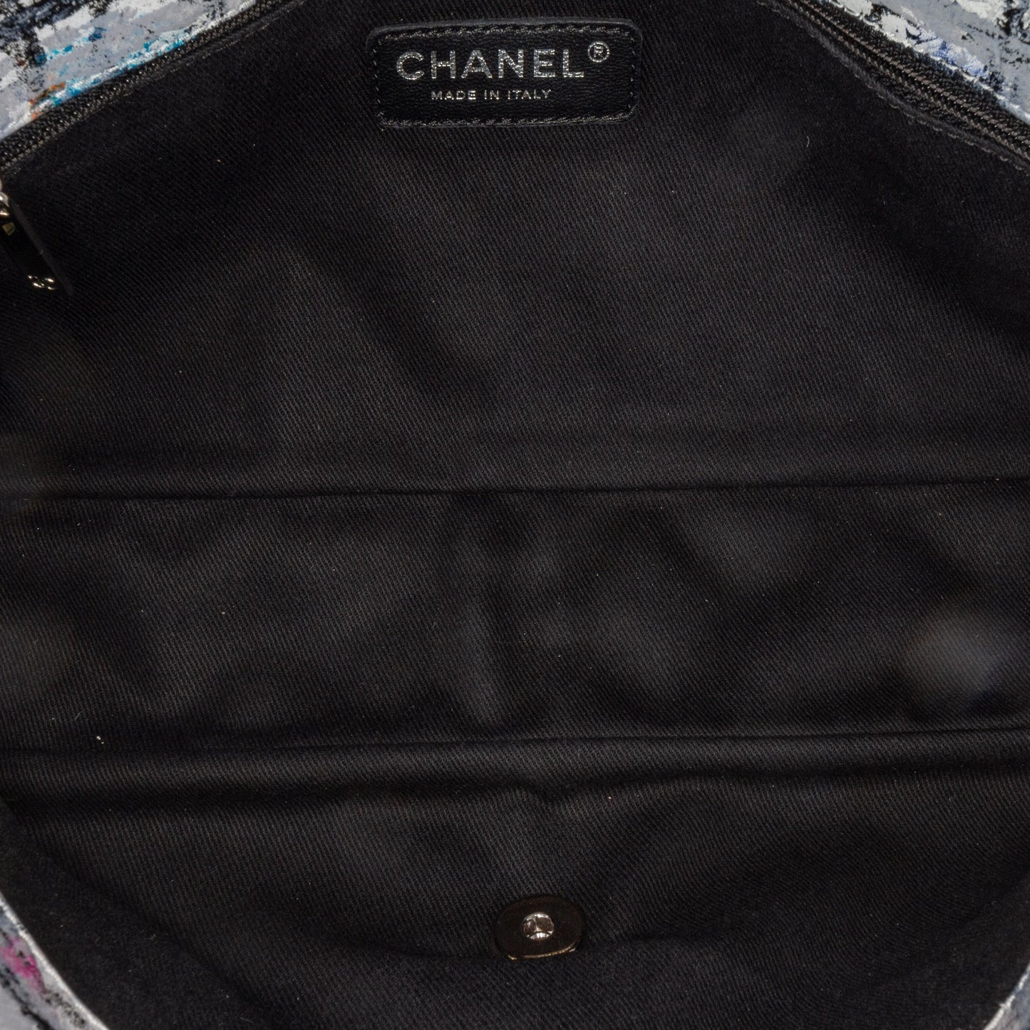 Chanel Sac Medium Calfskin Hand Painted Graffiti Flap