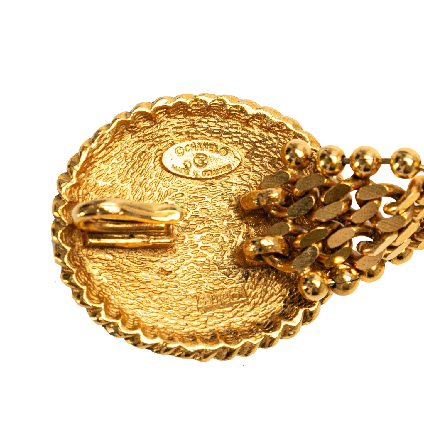 Gold Chanel Gold Plated Angel Chain Belt