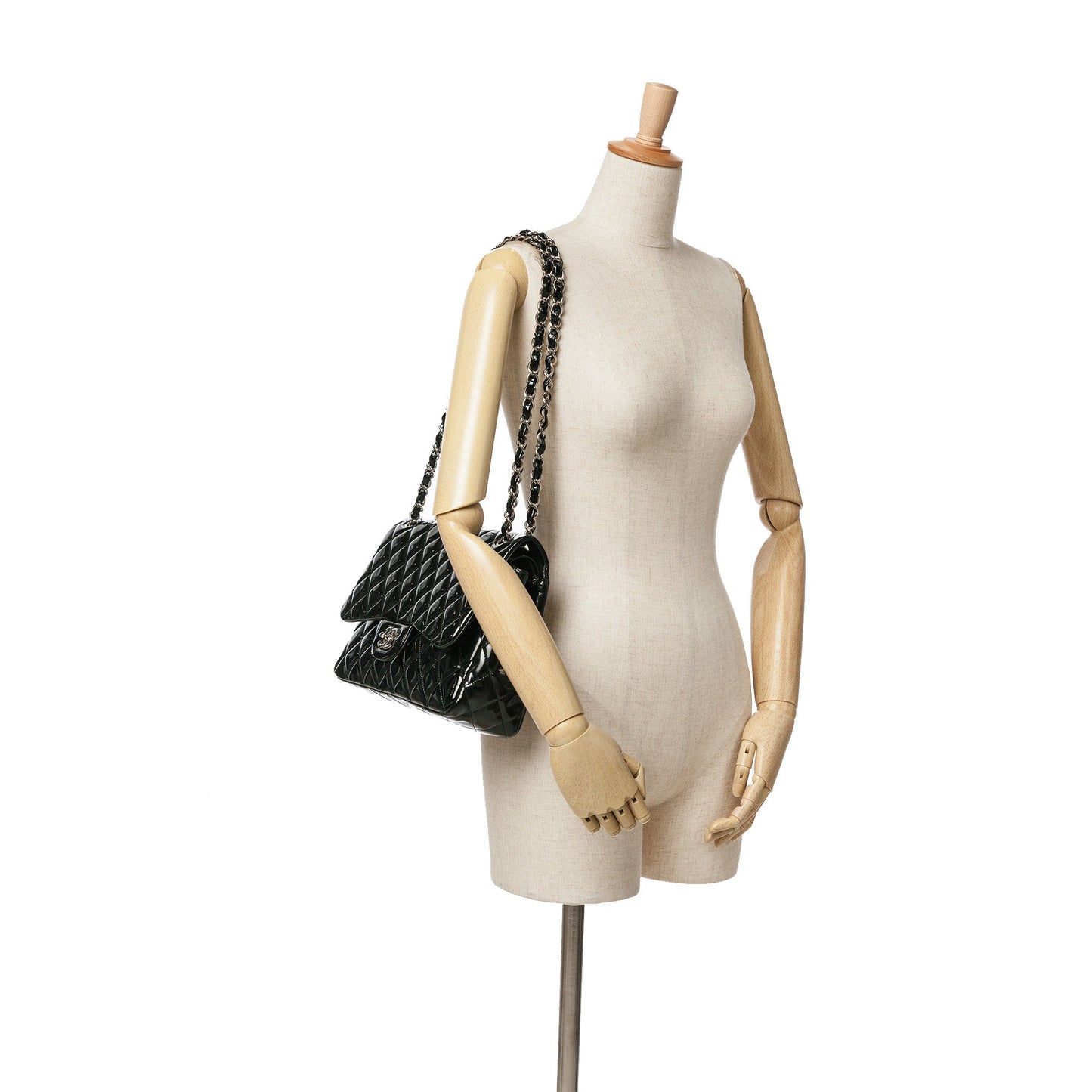 Chanel Sac Jumbo Classic Patent Double Flap