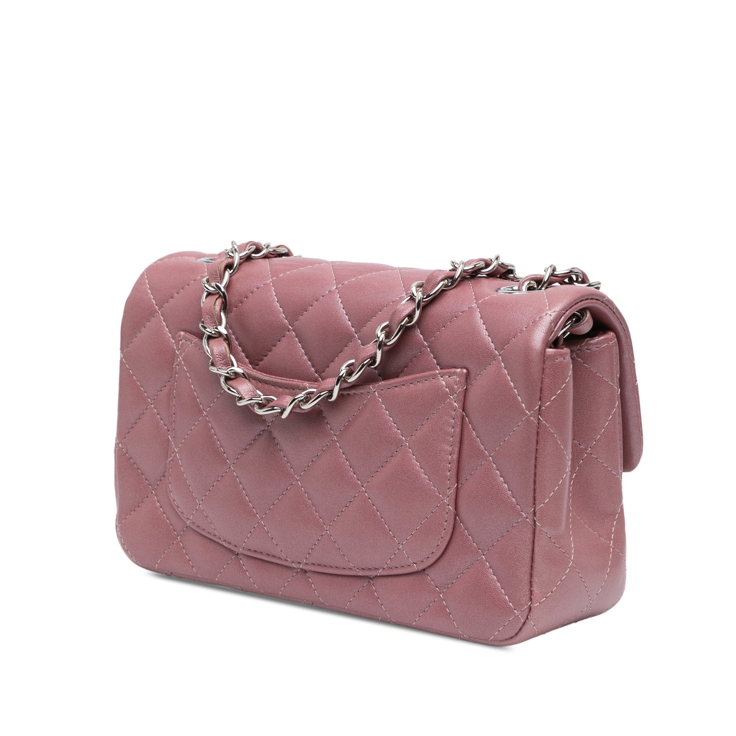 Chanel Sac Mini Rectangular Classic Lambskin Single Flap