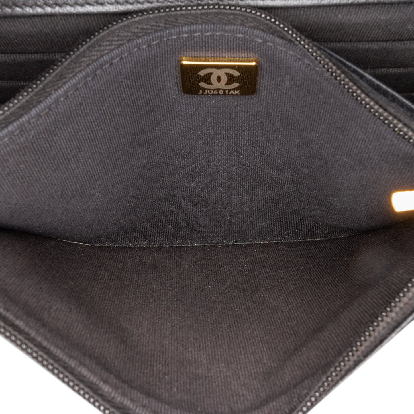 Black Chanel Quilted Lambskin Coco Casino Wallet On Chain Crossbody Bag