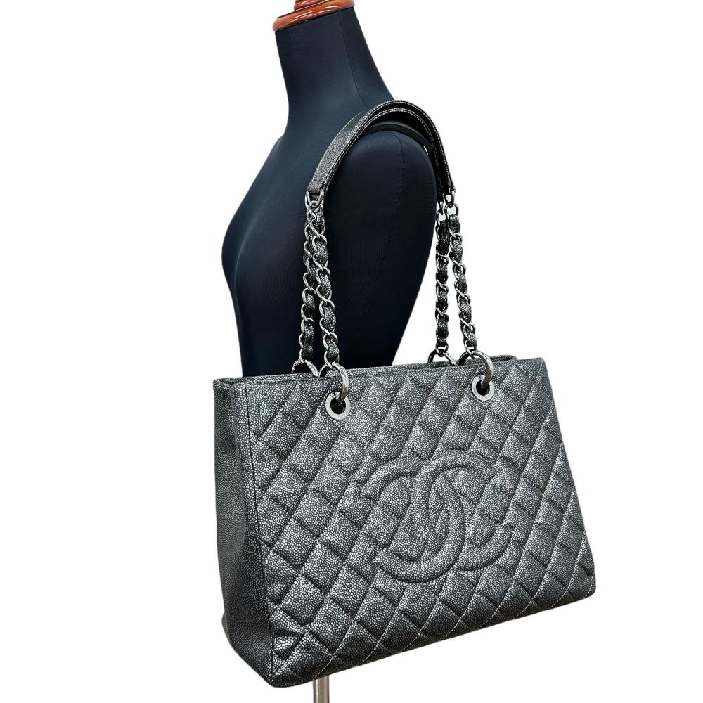 Chanel Leather GST Shoulder Chain Bag