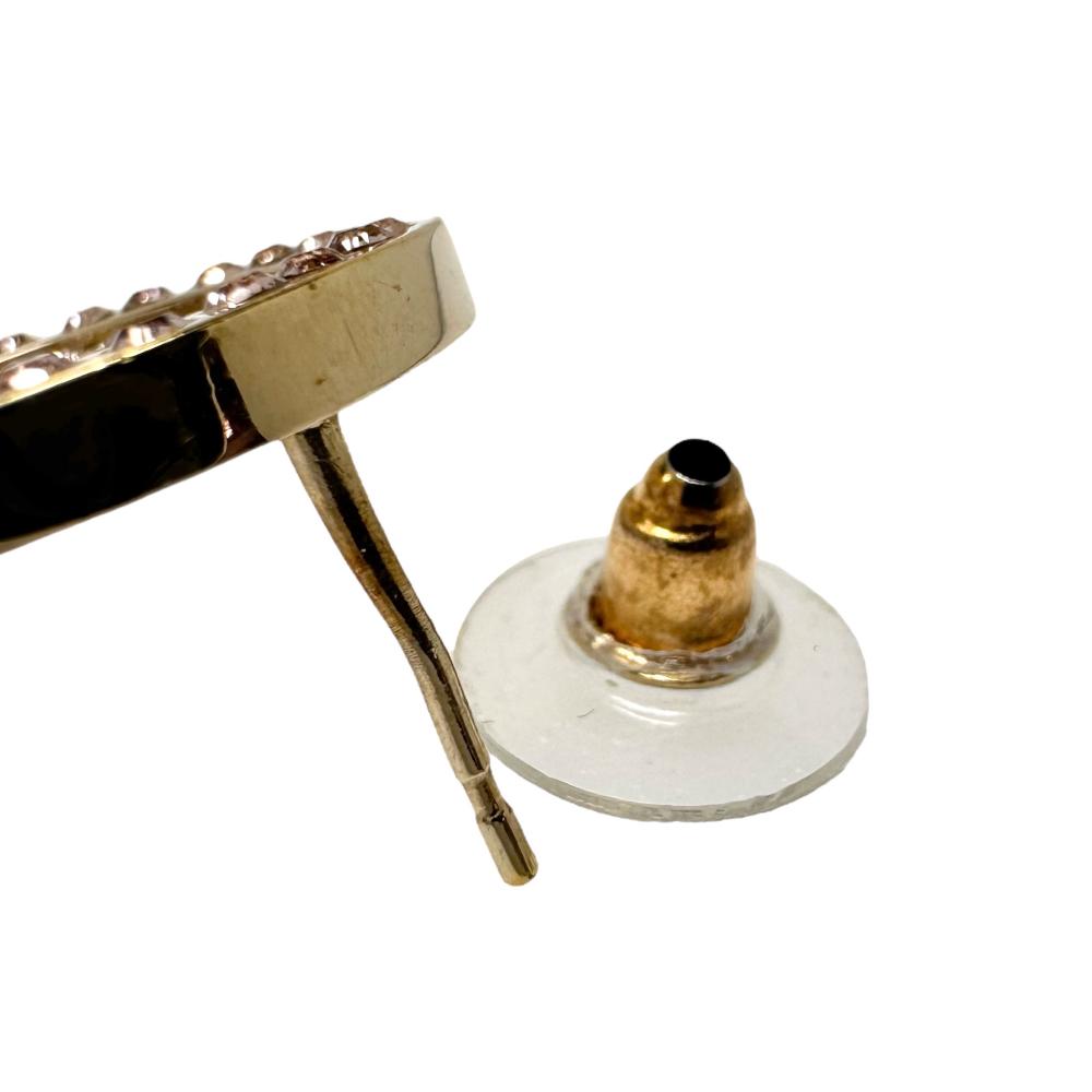 Chanel Coco Mark Rhinestone Earring