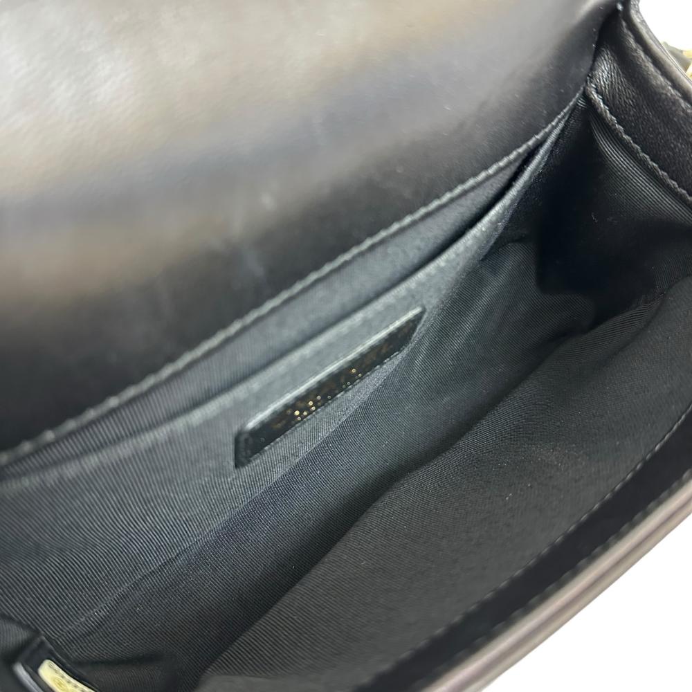 Chanel Boy V-Stitch Leather Shoulder Bag