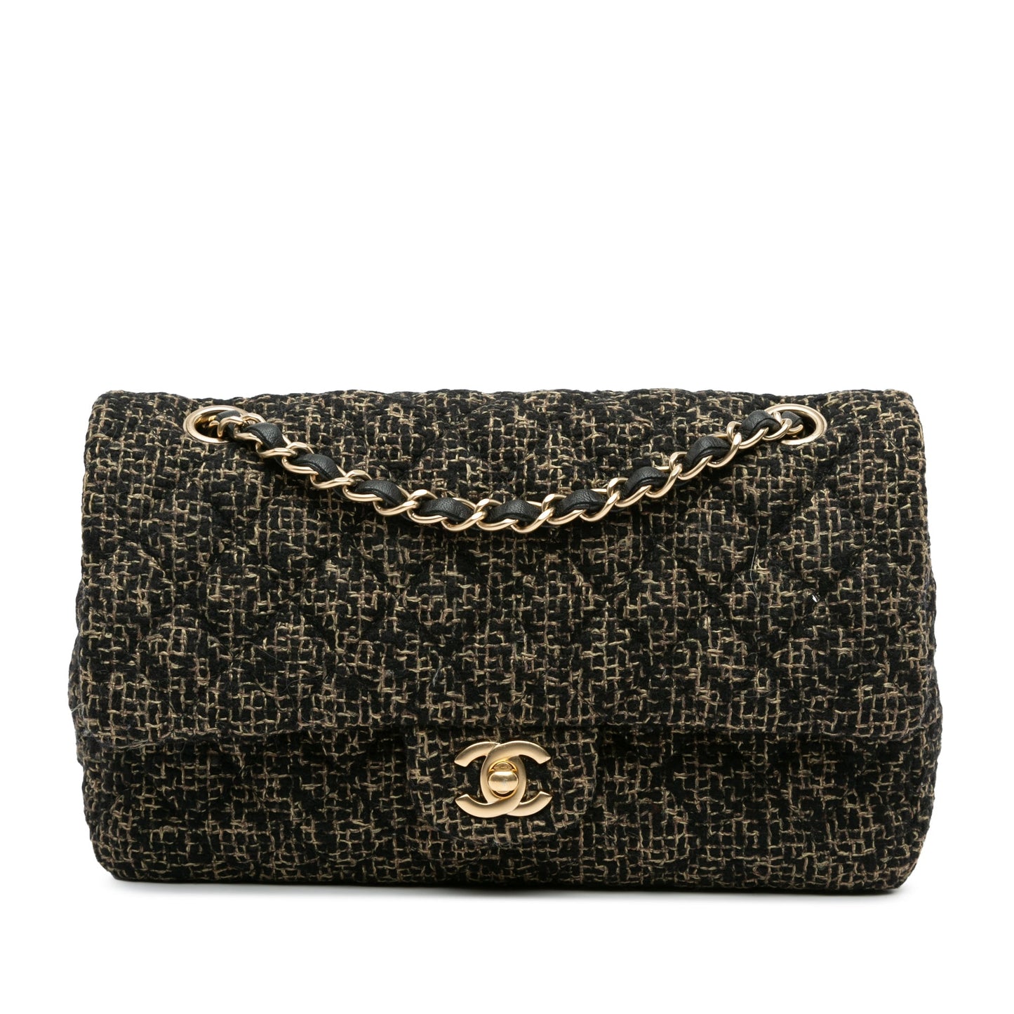 Chanel Sac Medium Classic Tweed Double Flap