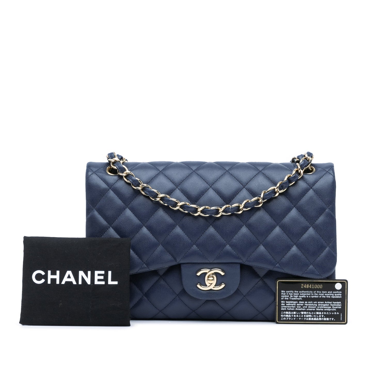 Chanel Sac Jumbo Classic Caviar Double Flap