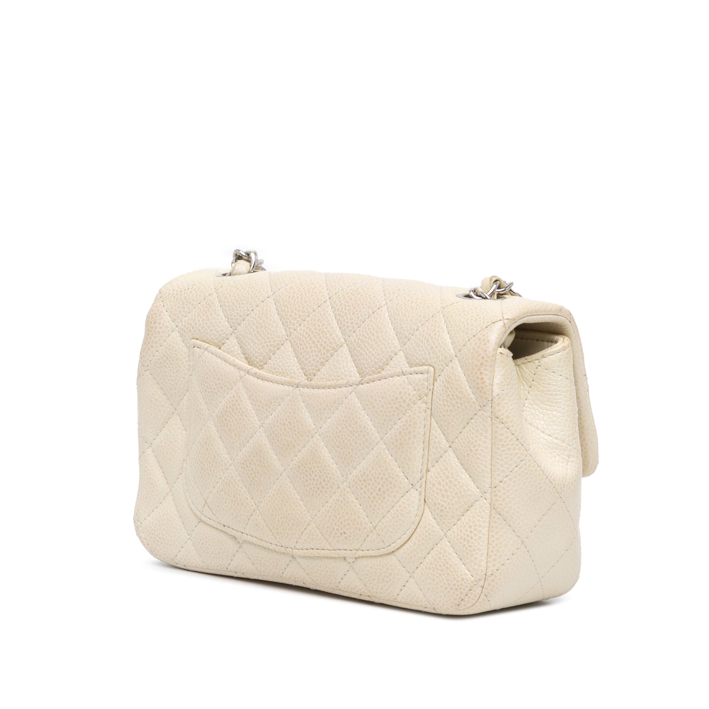 Chanel Sac Mini Rectangular Classic Caviar Single Flap