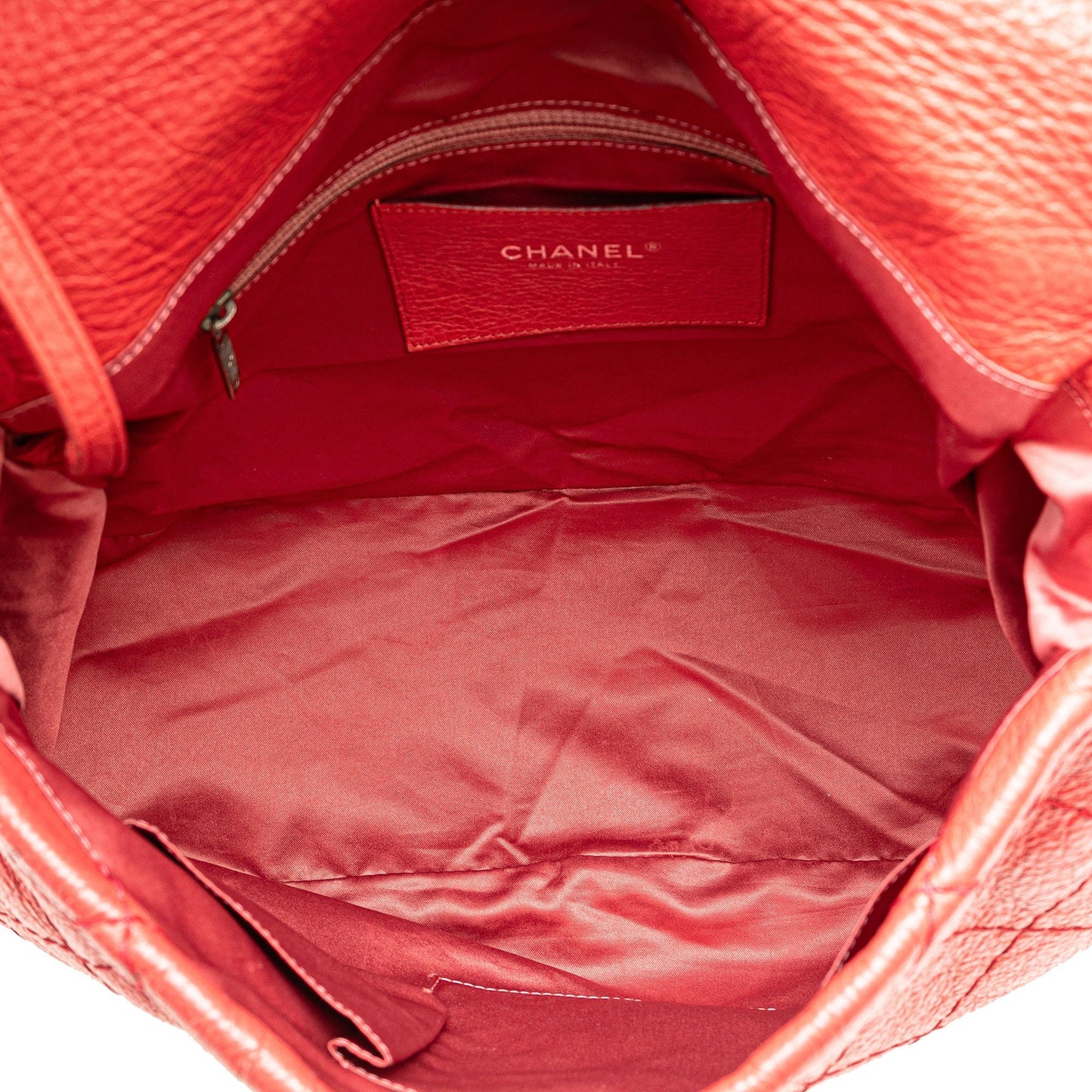 Chanel Sac Large Quilted Aged Calfskin On The Road Flap