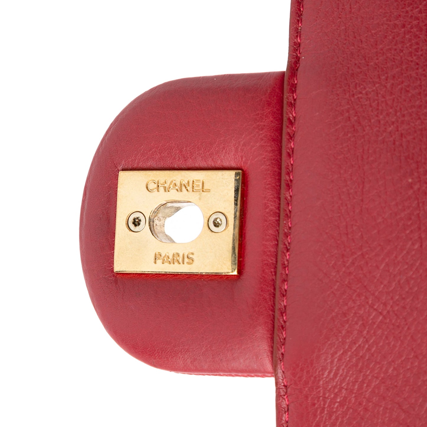 Chanel Sac Small Quilted Caviar Studded Chain Handle Flap