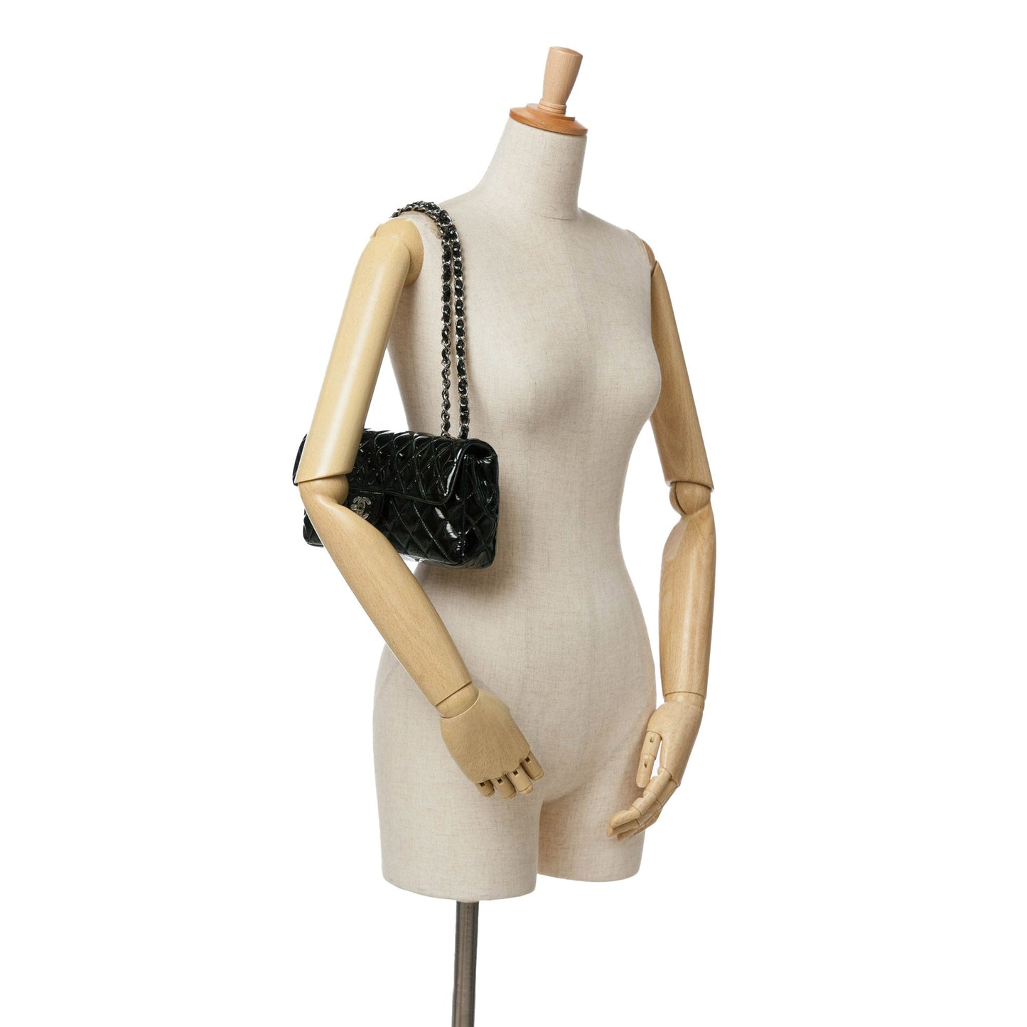 Chanel Sac Classic Patent East West Single Flap
