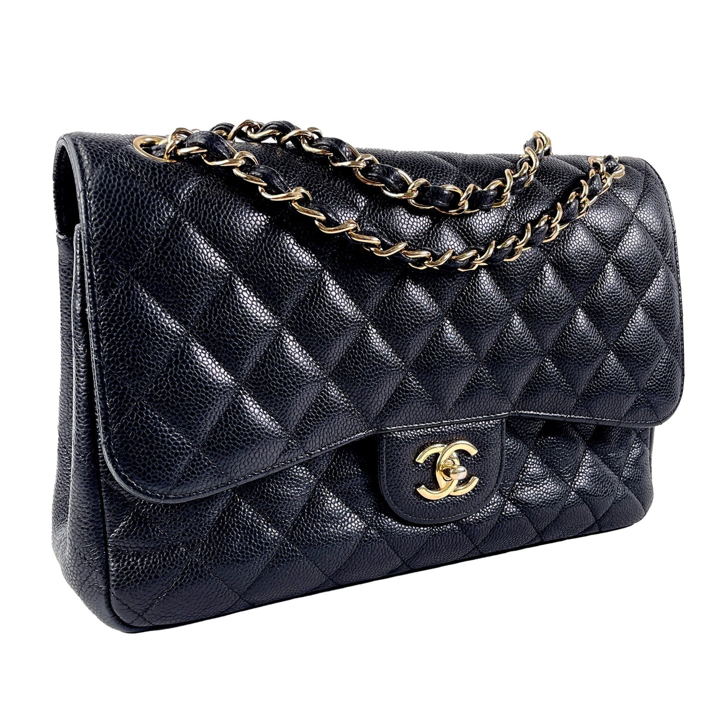 Chanel Sac Jumbo Classic Caviar Double Flap