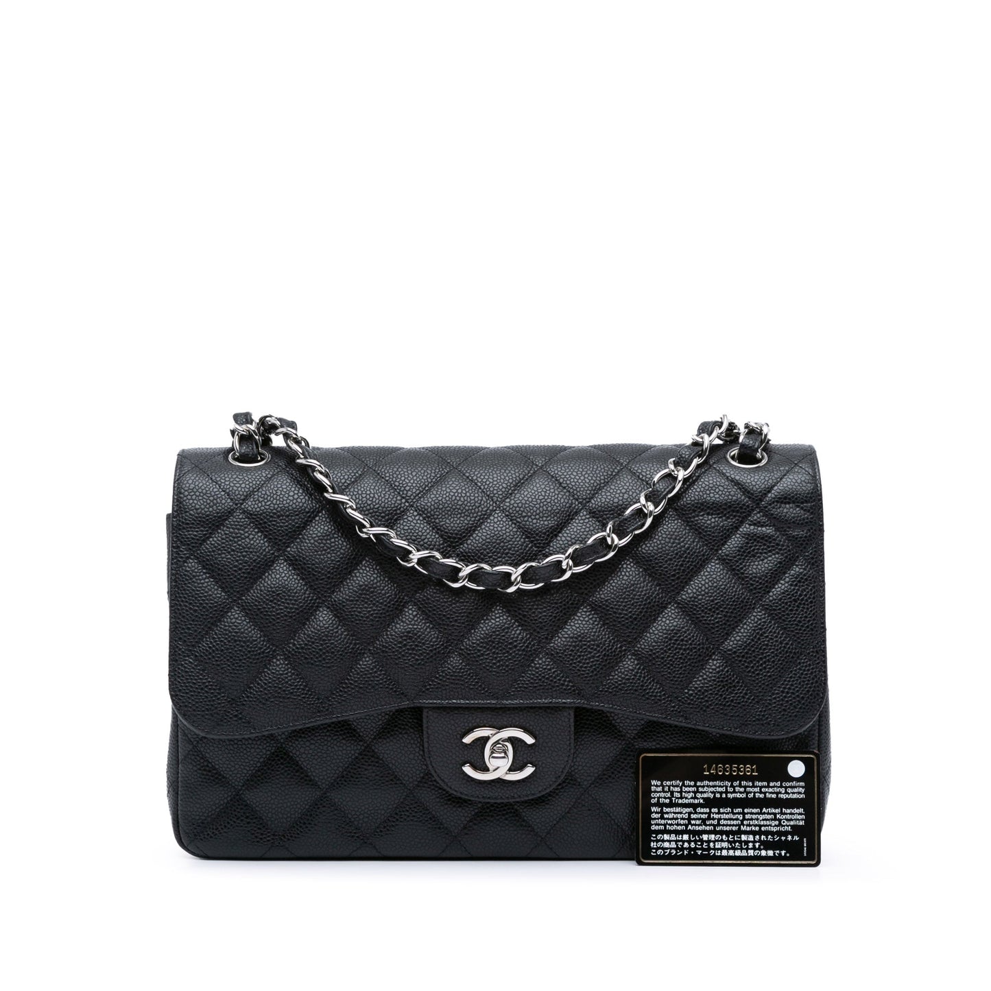 Chanel Sac Jumbo Classic Caviar Double Flap