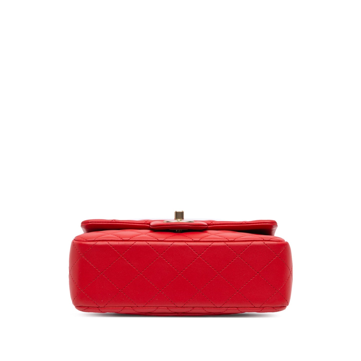 Chanel Sac Mini Rectangular Classic Lambskin Single Flap