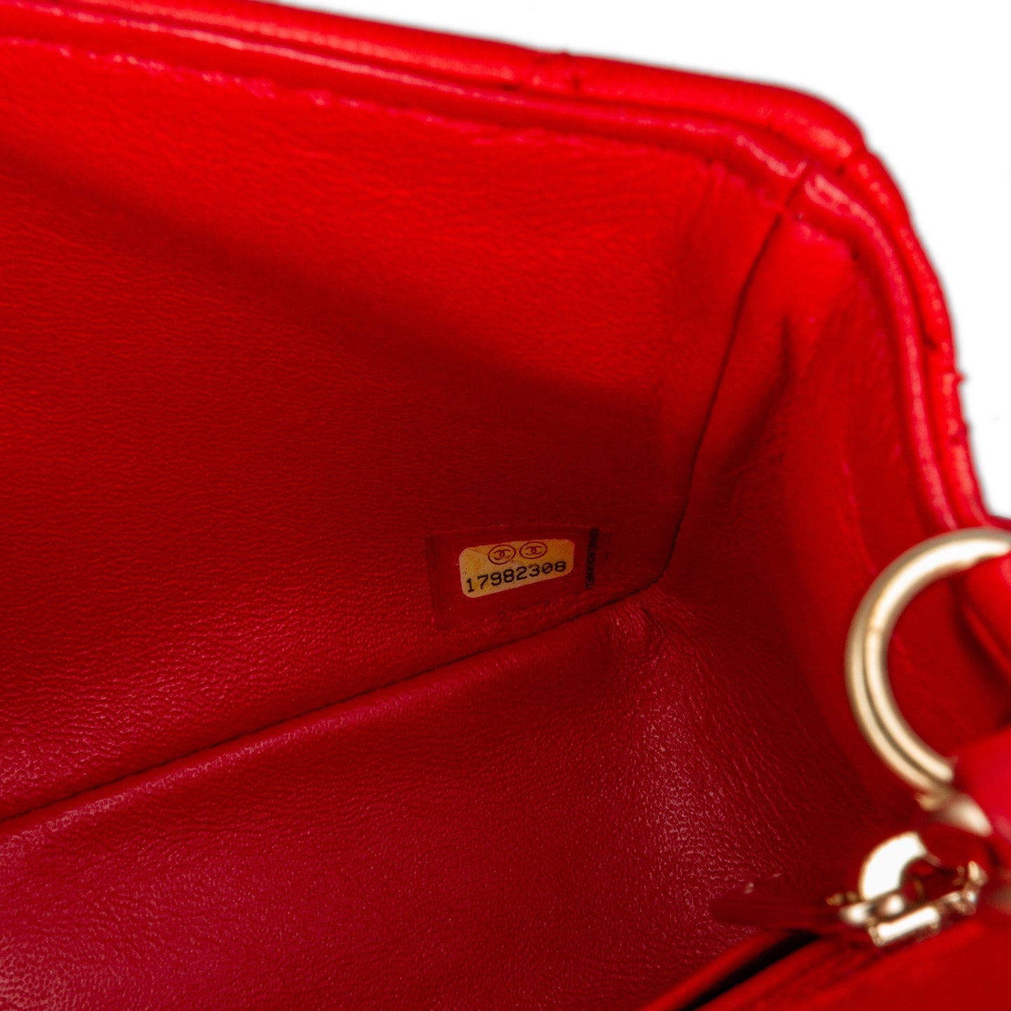 Chanel Sac Mini Rectangular Classic Lambskin Single Flap