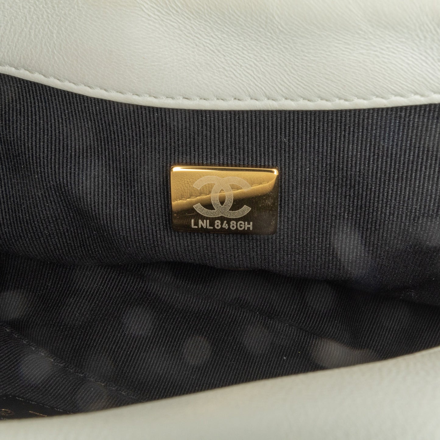 Chanel Sac Mini Quilted Lambskin Lacquered Chain Flap