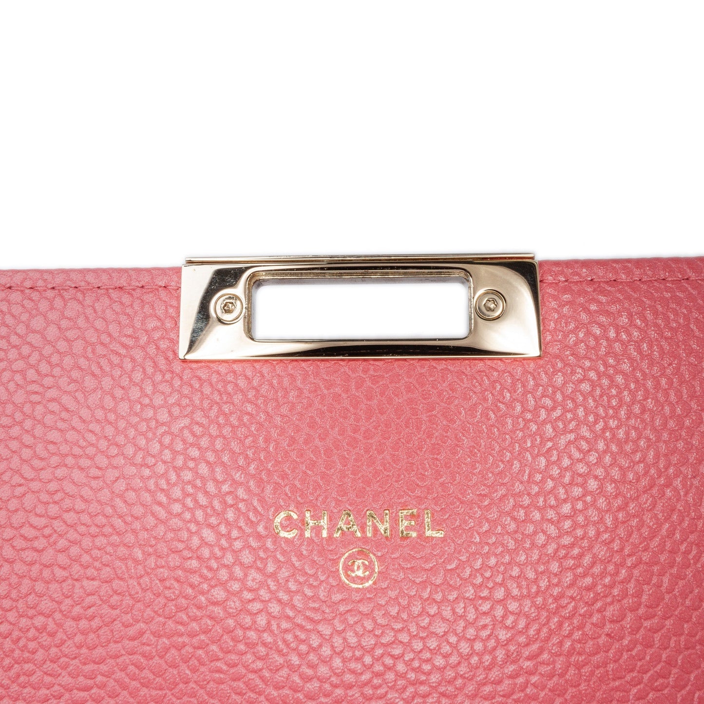 Chanel Sac Quilted Caviar Golden Class Wallet On Chain