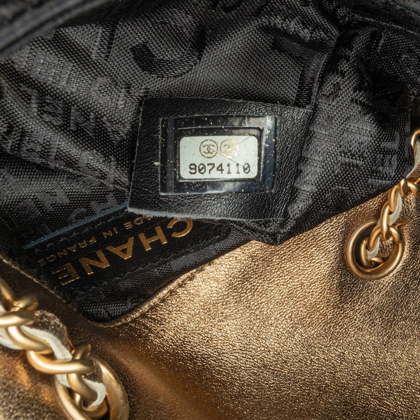 Chanel Sac Extra Mini Quilted Satin Flap