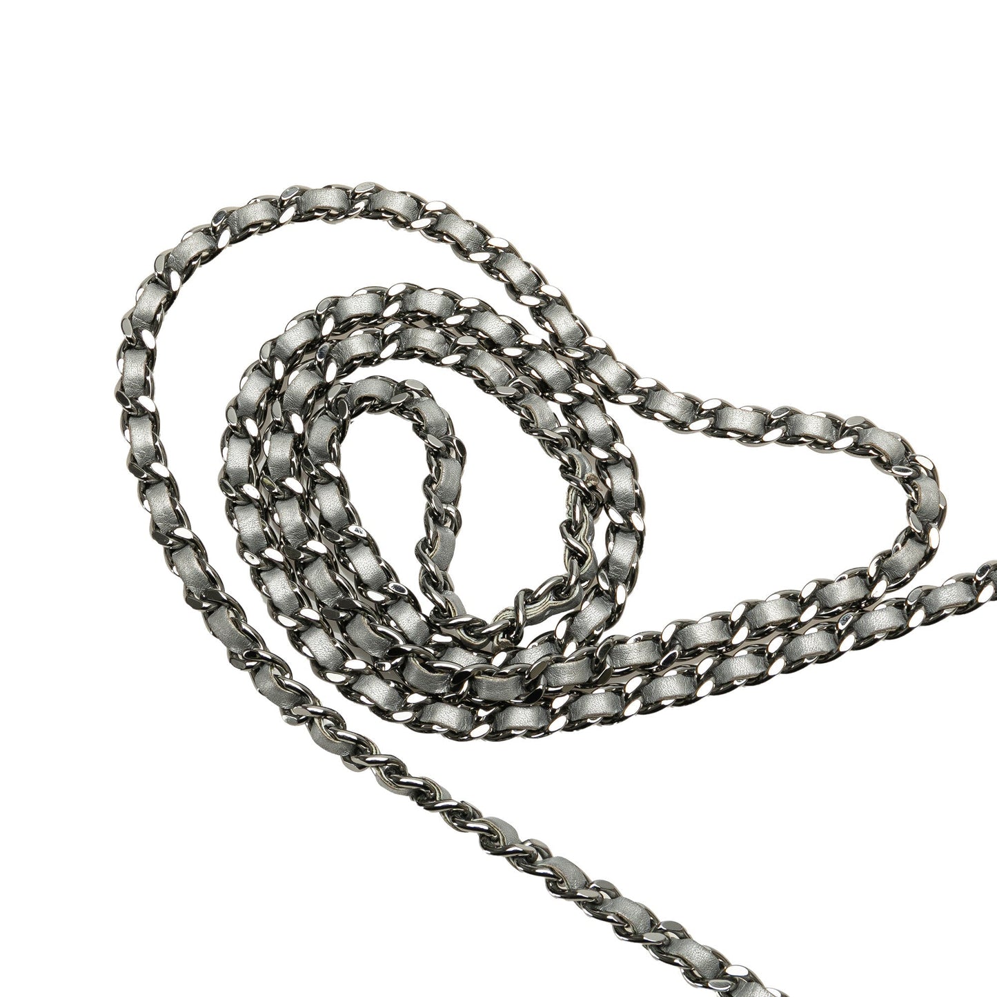 Chanel Sac CC Quilted Aged Calfskin Wallet On Chain