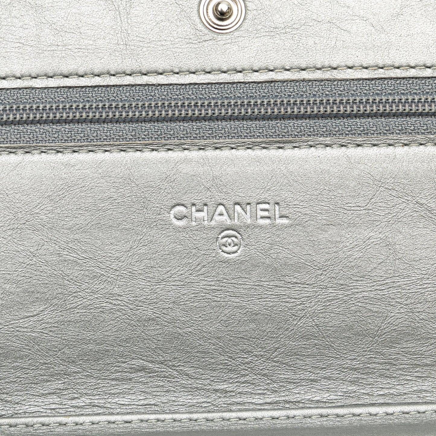 Chanel Sac CC Quilted Aged Calfskin Wallet On Chain