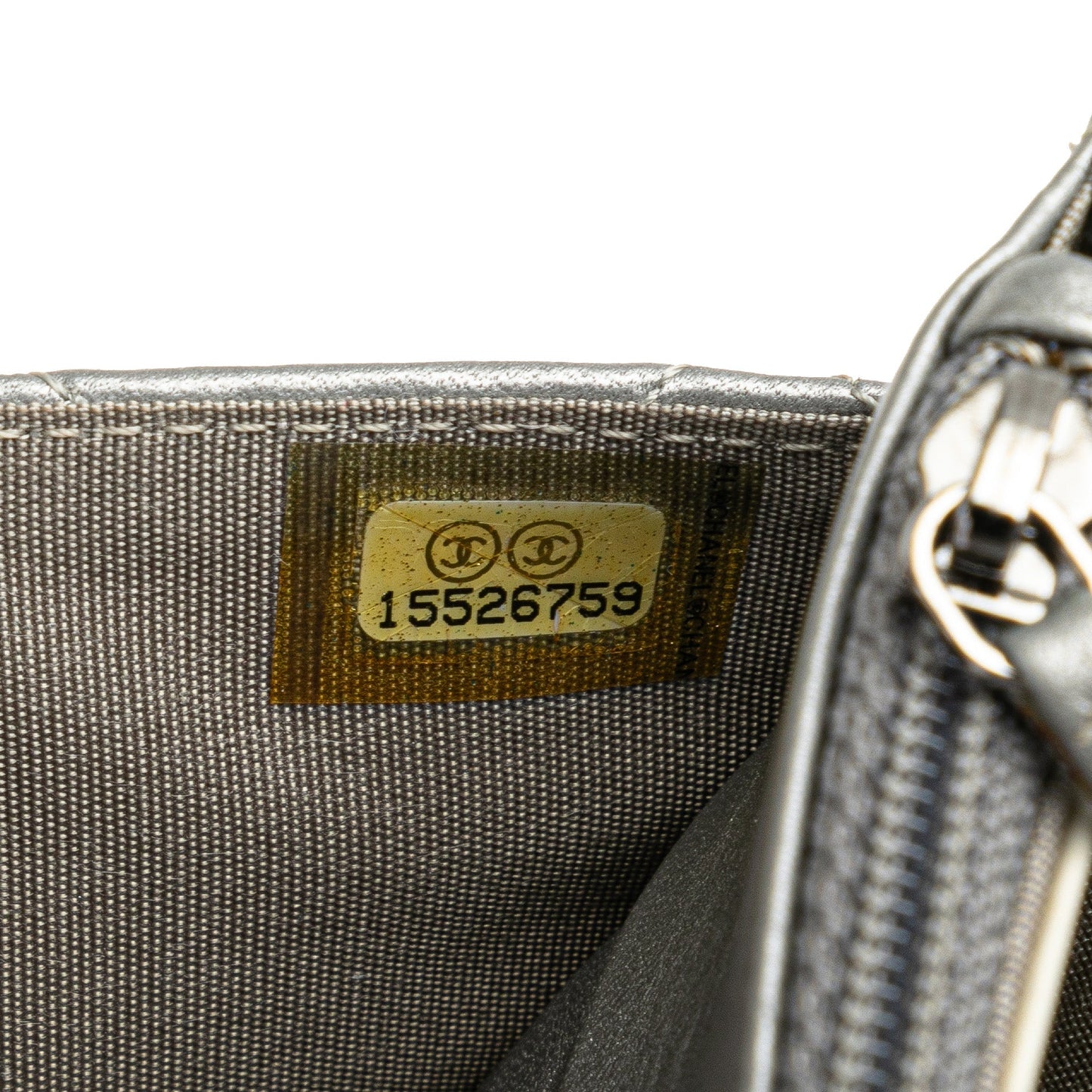 Chanel Sac CC Quilted Aged Calfskin Wallet On Chain