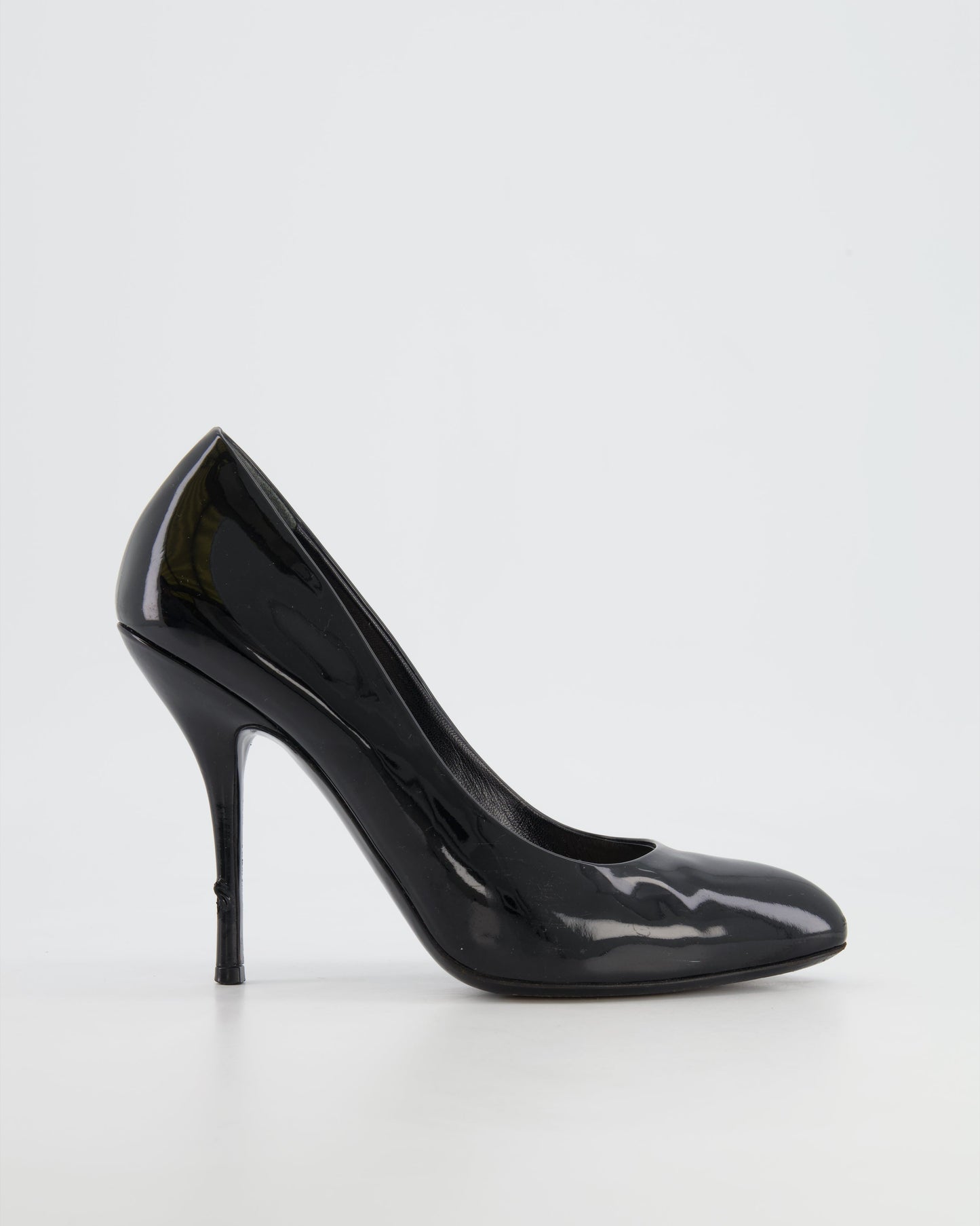Gucci Black Patent Leather Pumps Size EU 38