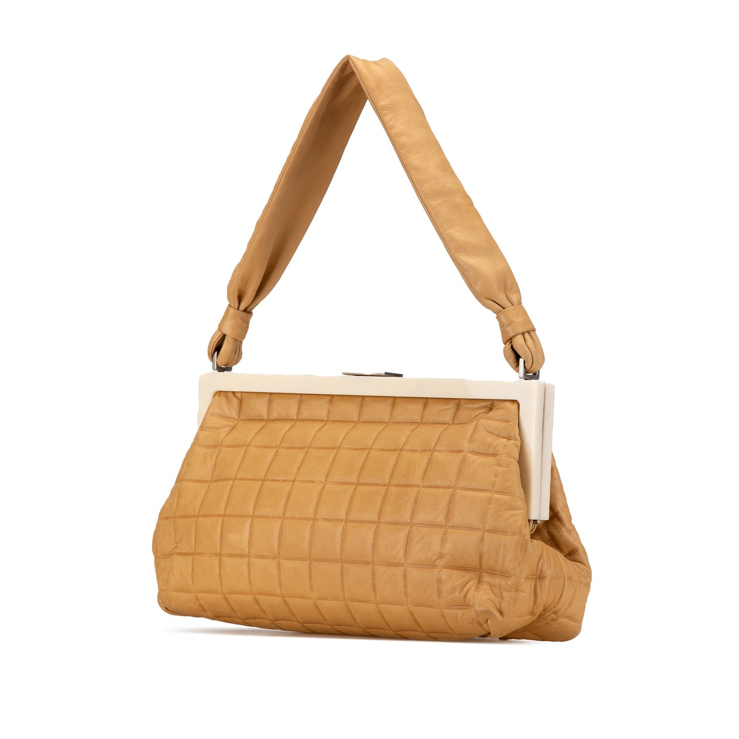 Chanel Sac Lambskin Chocolate Bar Frame Bag