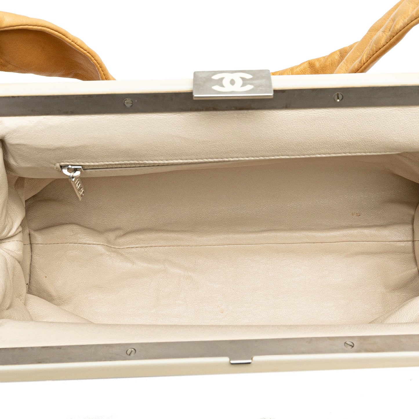 Chanel Sac Lambskin Chocolate Bar Frame Bag