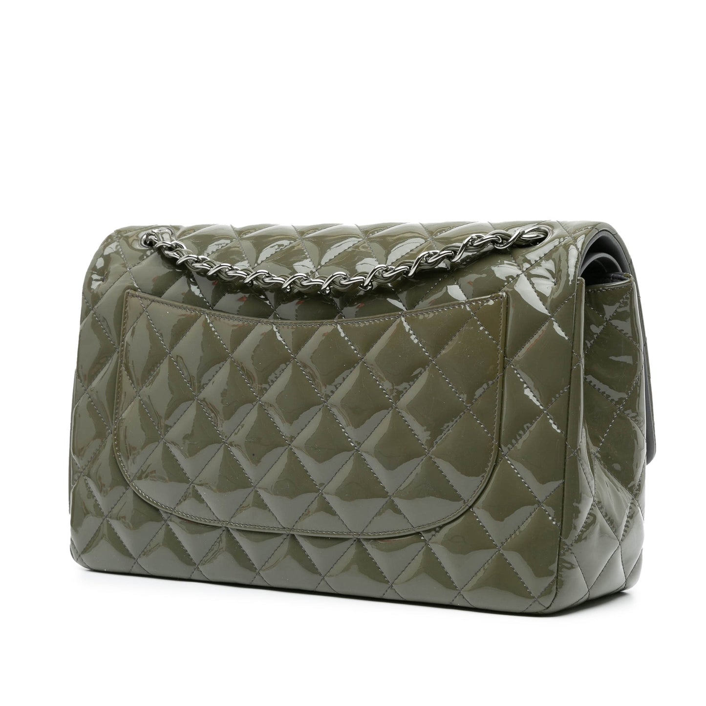 Chanel Sac Jumbo Classic Patent Double Flap