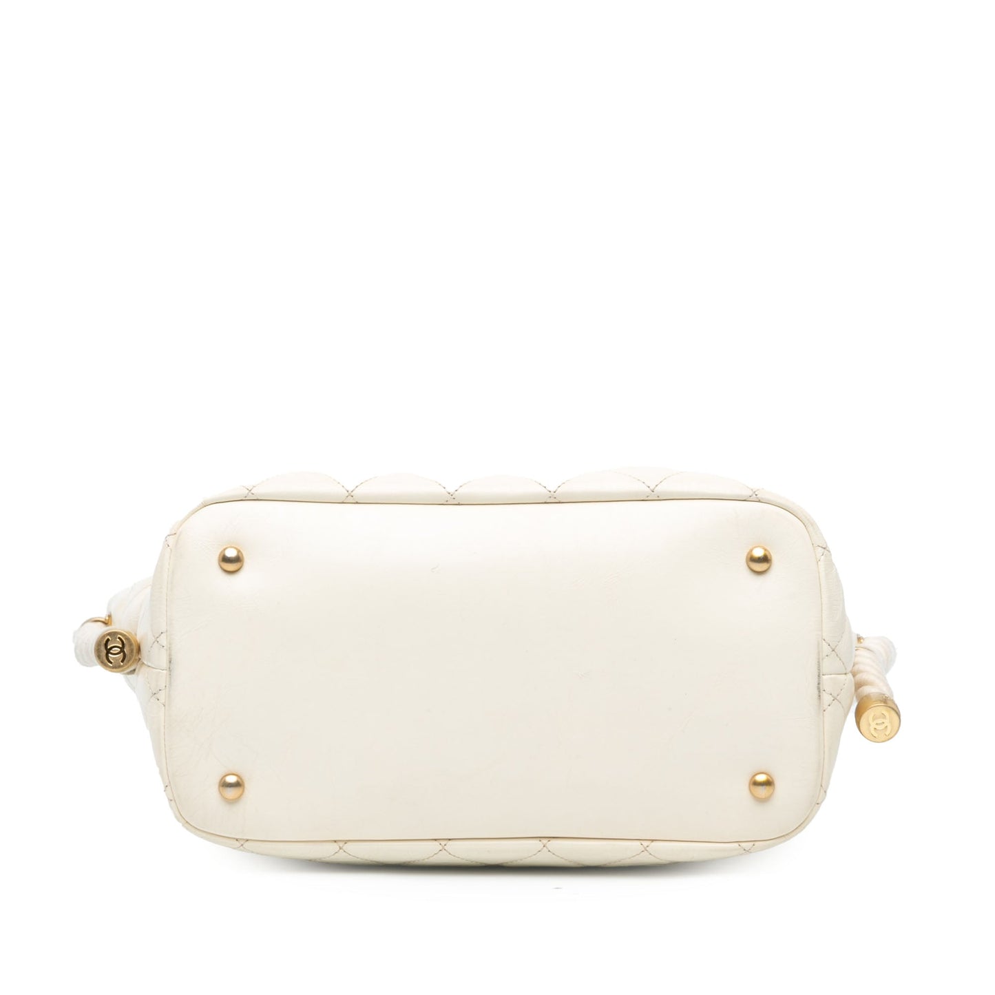 Chanel Sac Crumpled Calfskin En Vogue Rope Satchel