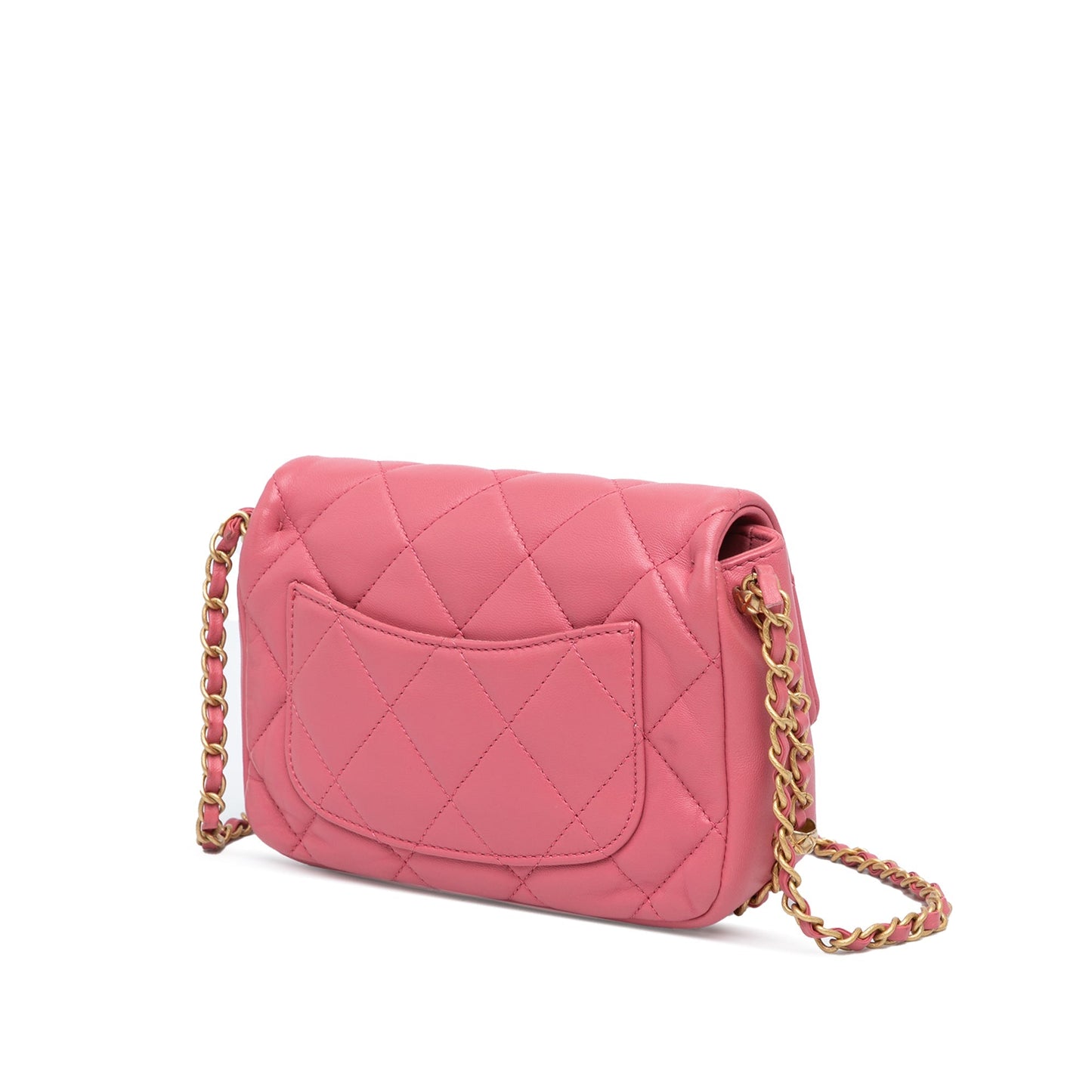 Chanel Sac Small Quilted Lambskin Dynasty Flap