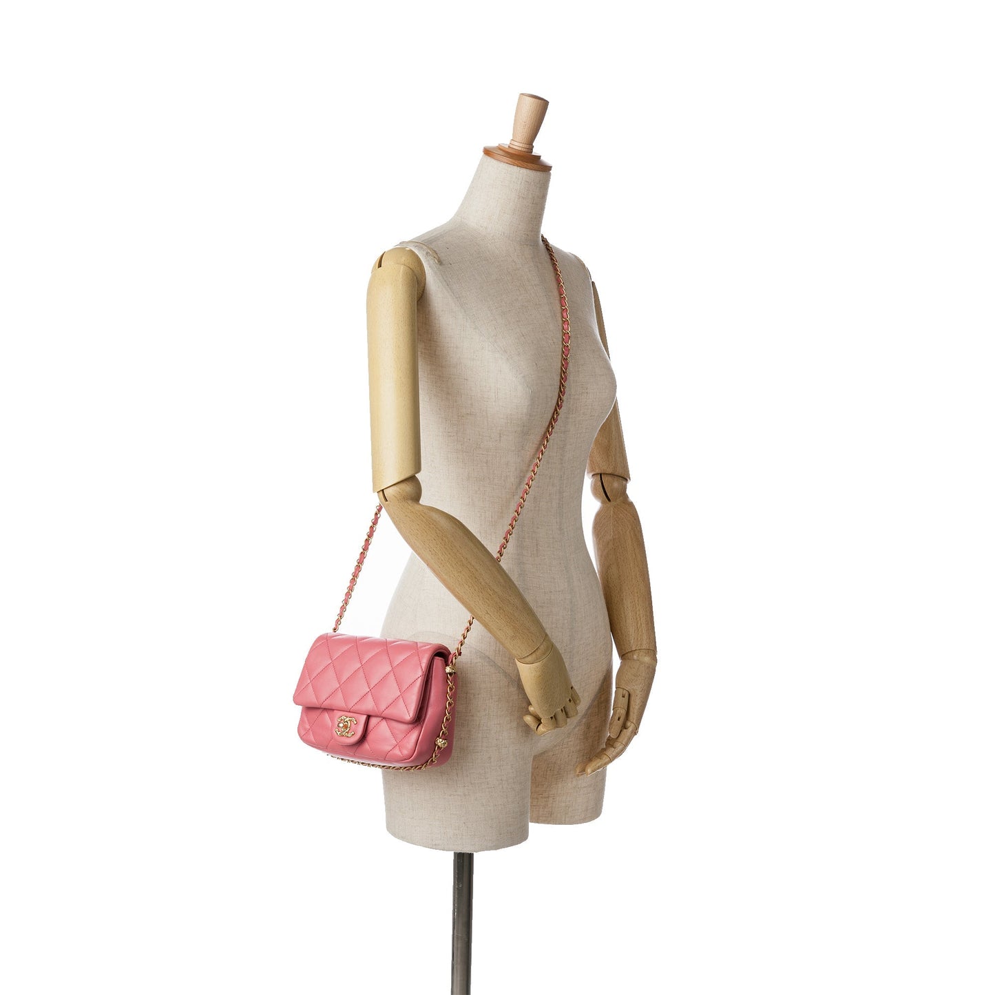 Chanel Sac Small Quilted Lambskin Dynasty Flap