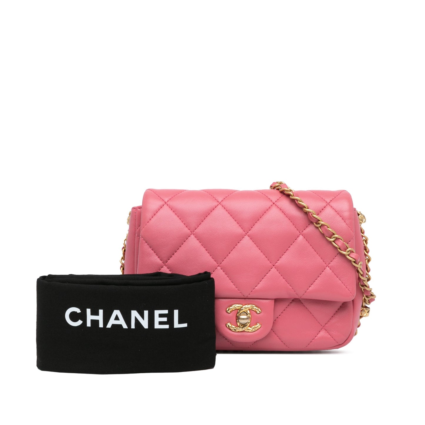 Chanel Sac Small Quilted Lambskin Dynasty Flap