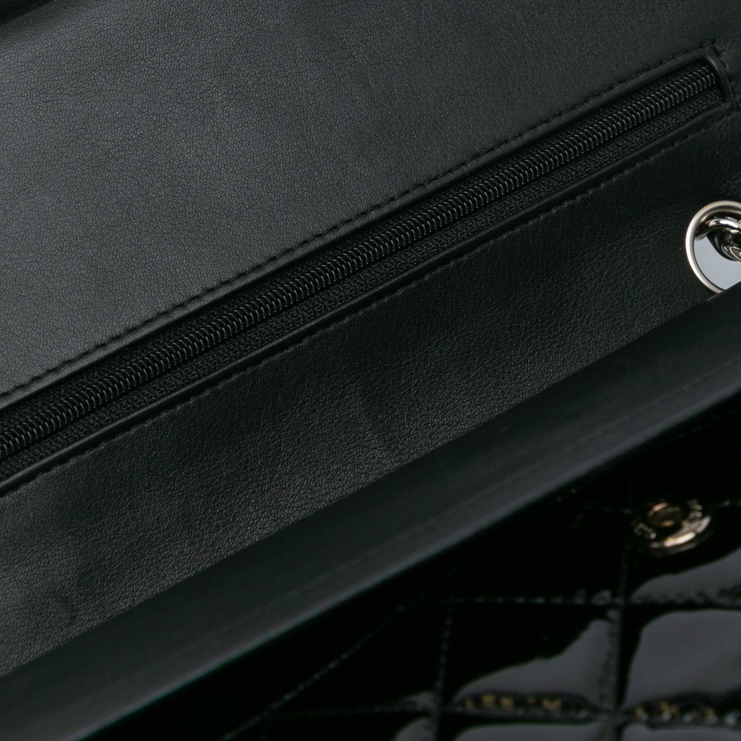Chanel Sac Medium Classic Patent Double Flap