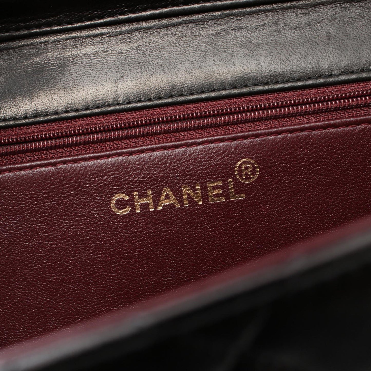 Black Chanel CC Quilted Lambskin Single Flap Crossbody Bag