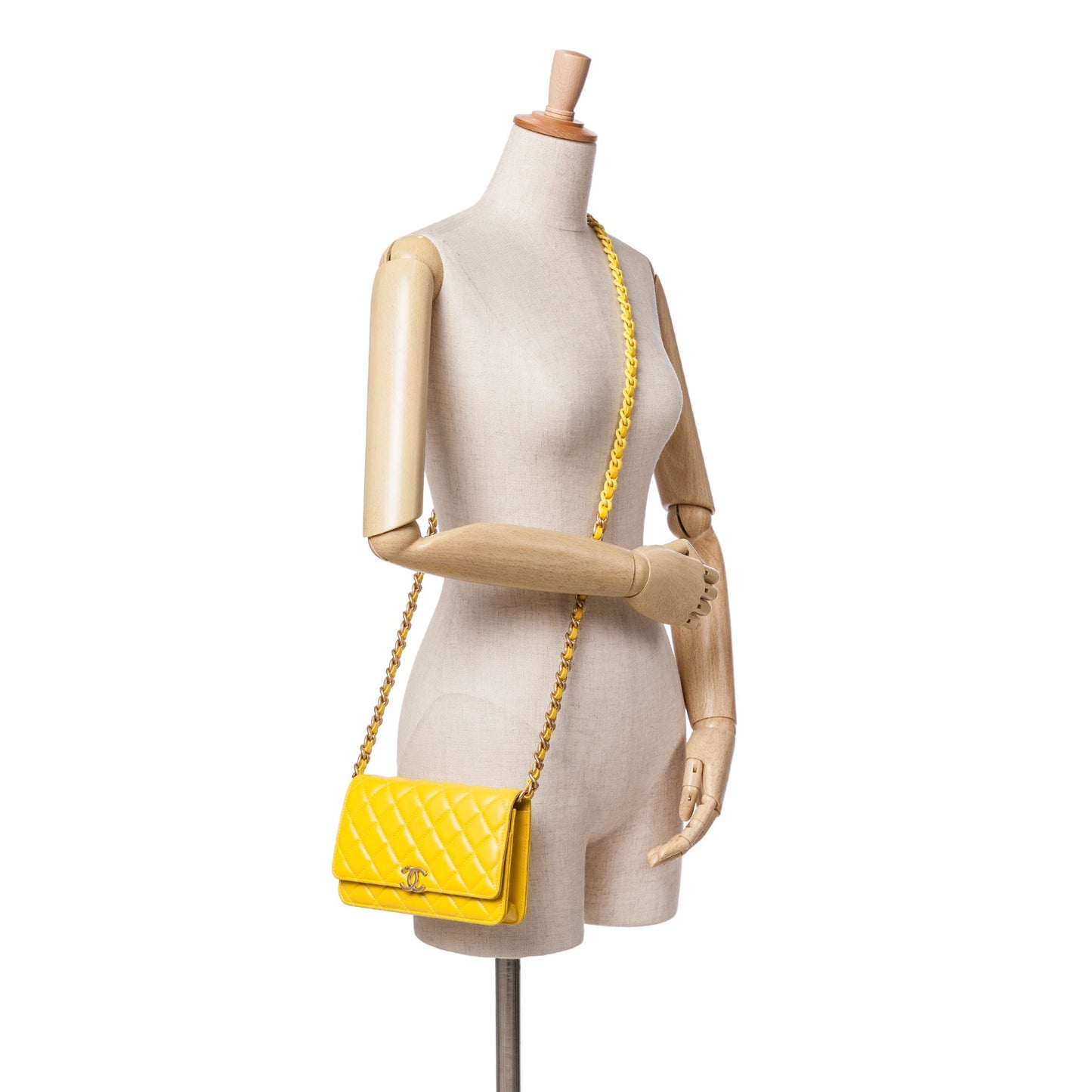 Chanel Sac Quilted Lambskin Candy Chain Wallet on Chain
