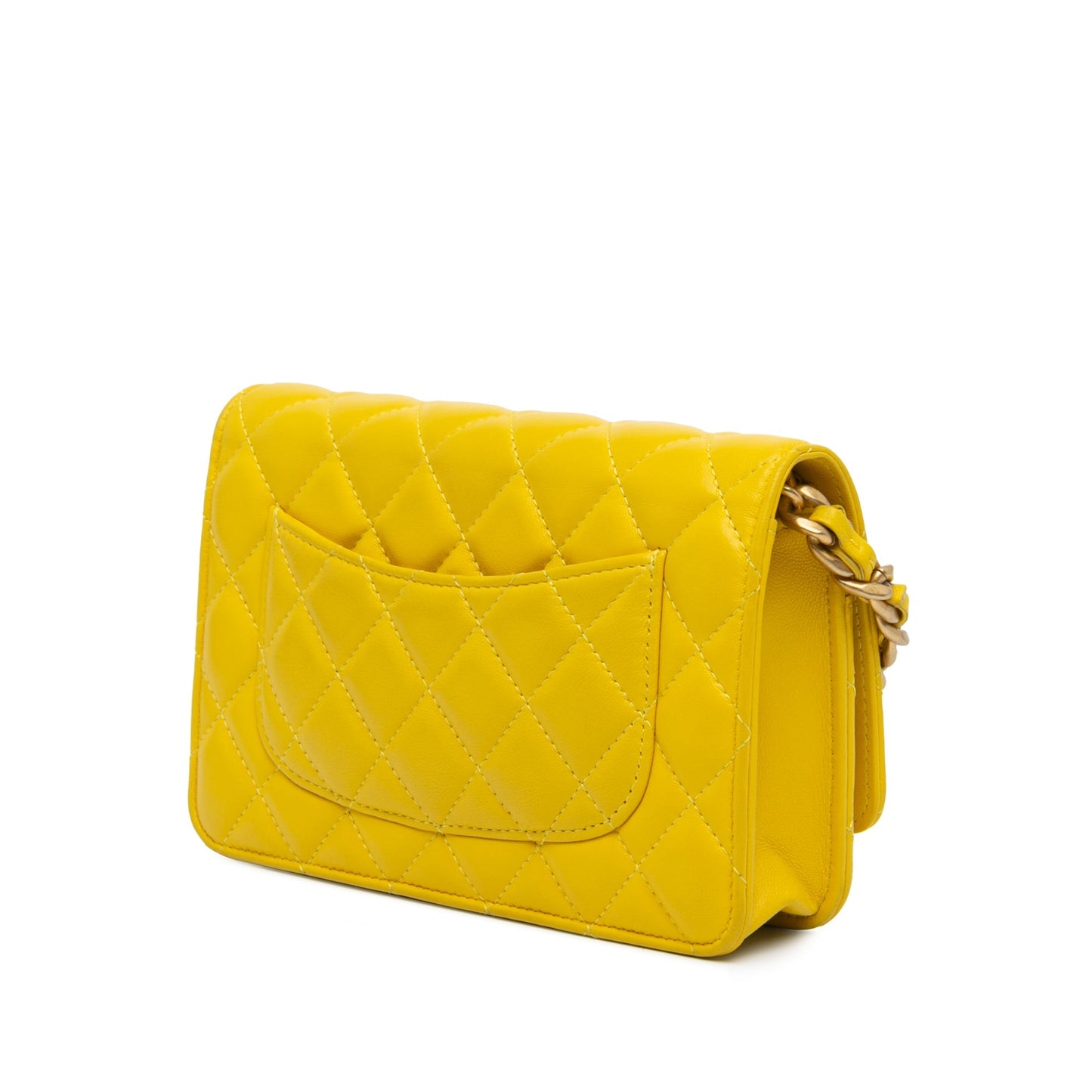 Chanel Sac Quilted Lambskin Candy Chain Wallet on Chain