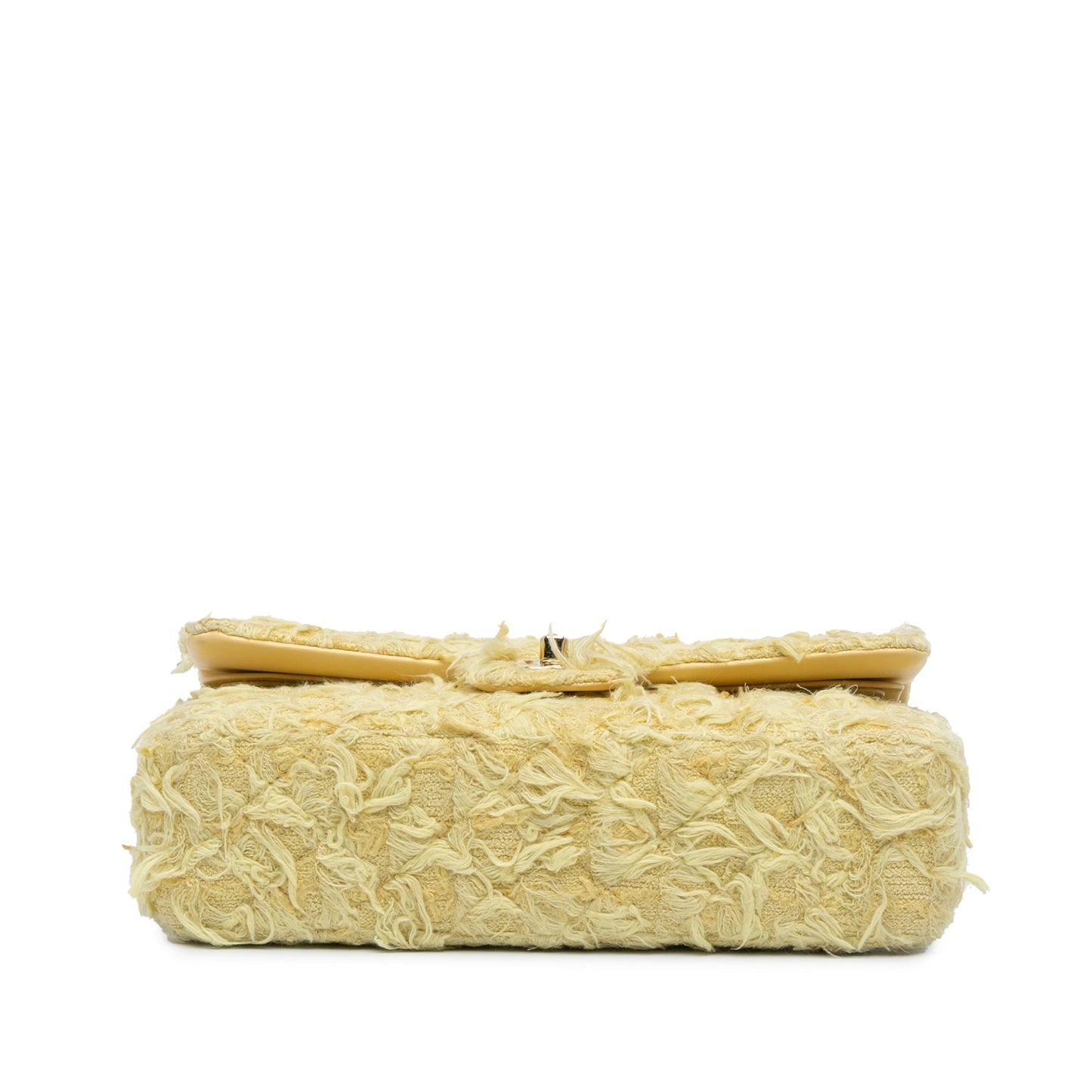 Chanel Sac Medium Classic Fringed Tweed Double Flap