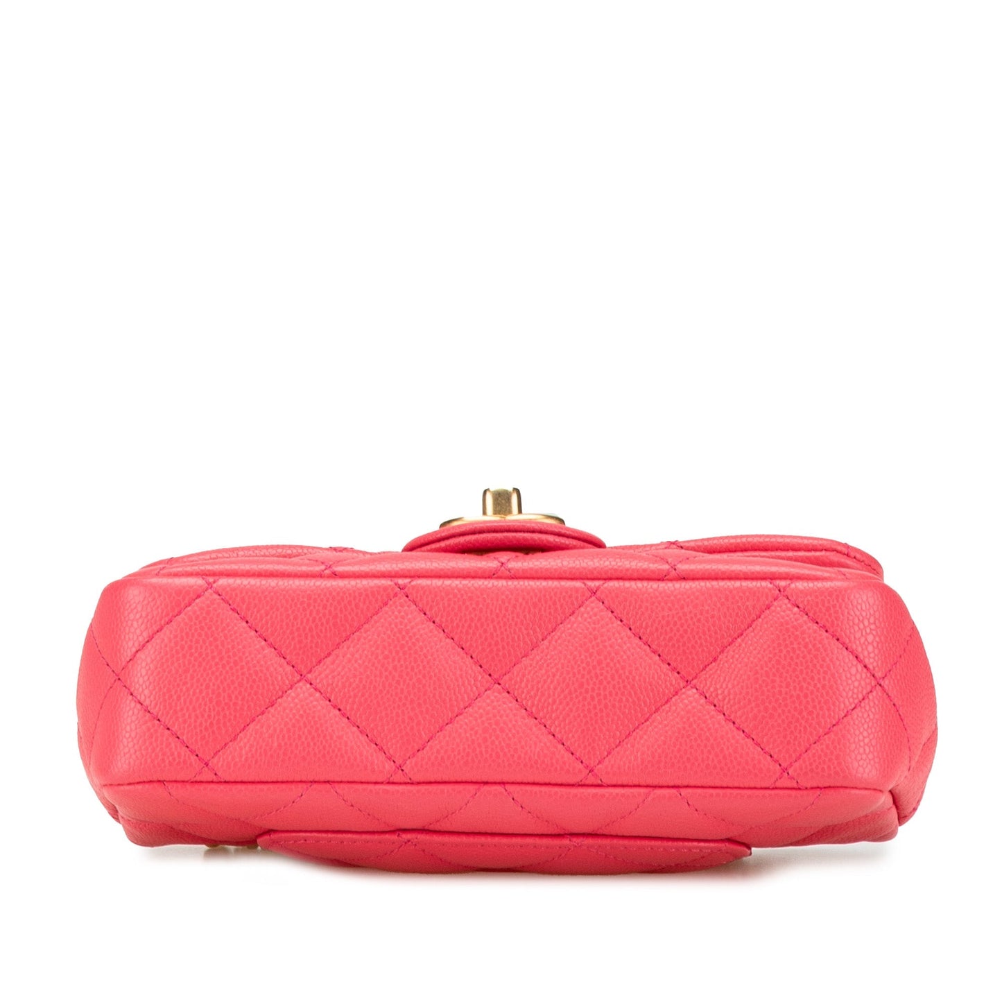 Chanel Sac Mini Quilted Caviar Sweetheart Flap