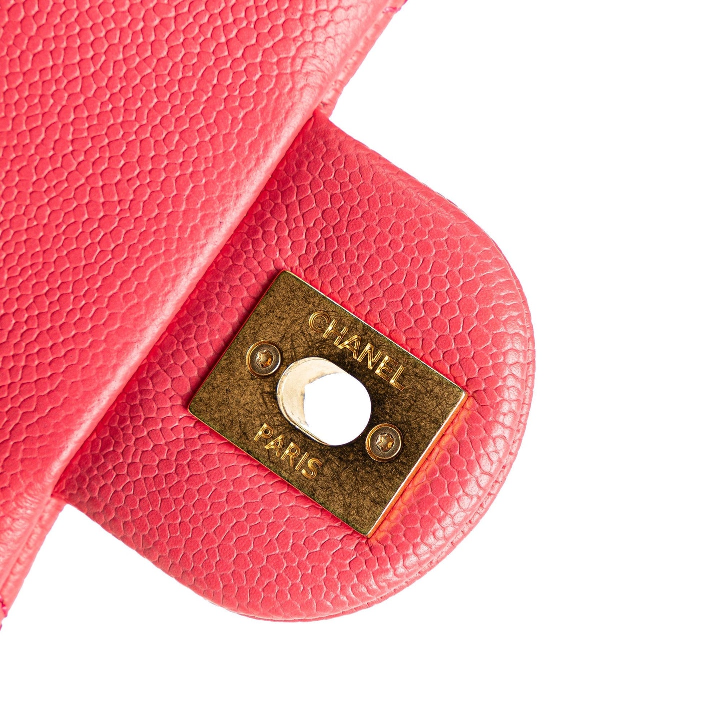 Chanel Sac Mini Quilted Caviar Sweetheart Flap