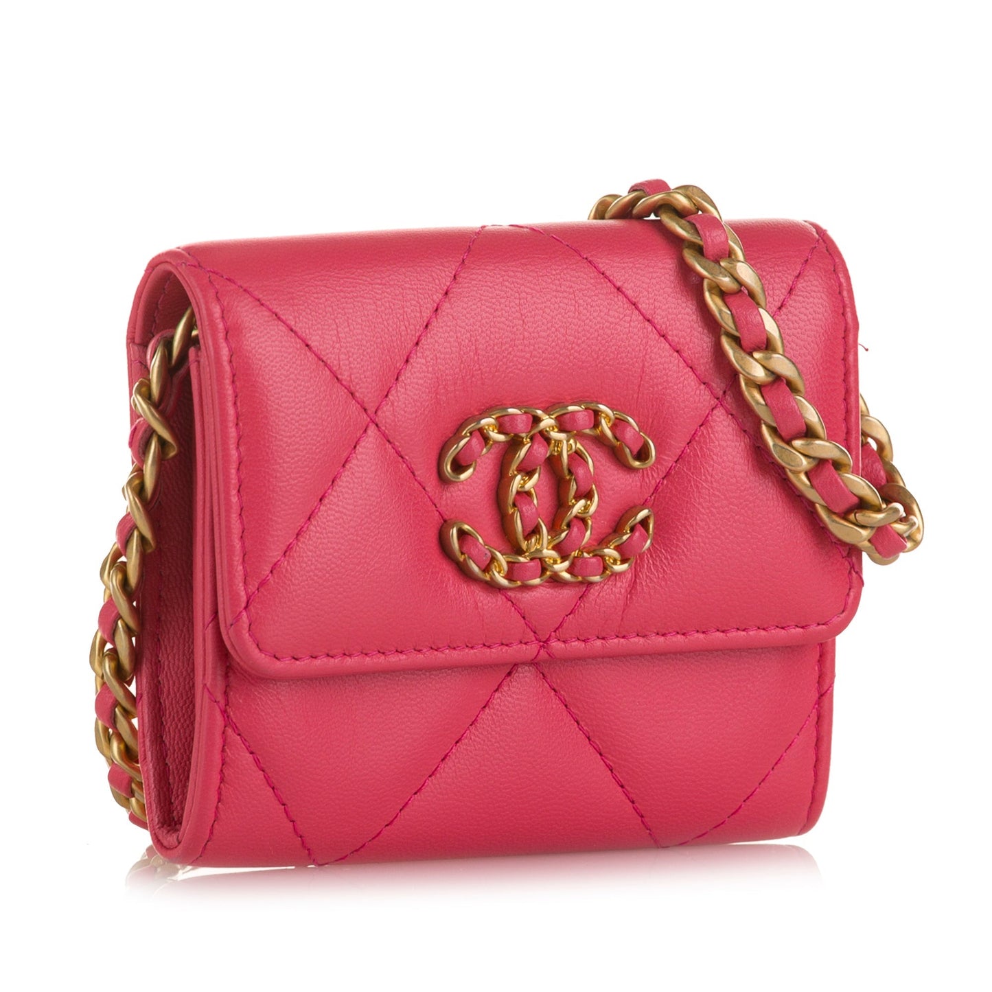 Chanel Sac 19 Flap Wallet on Chain