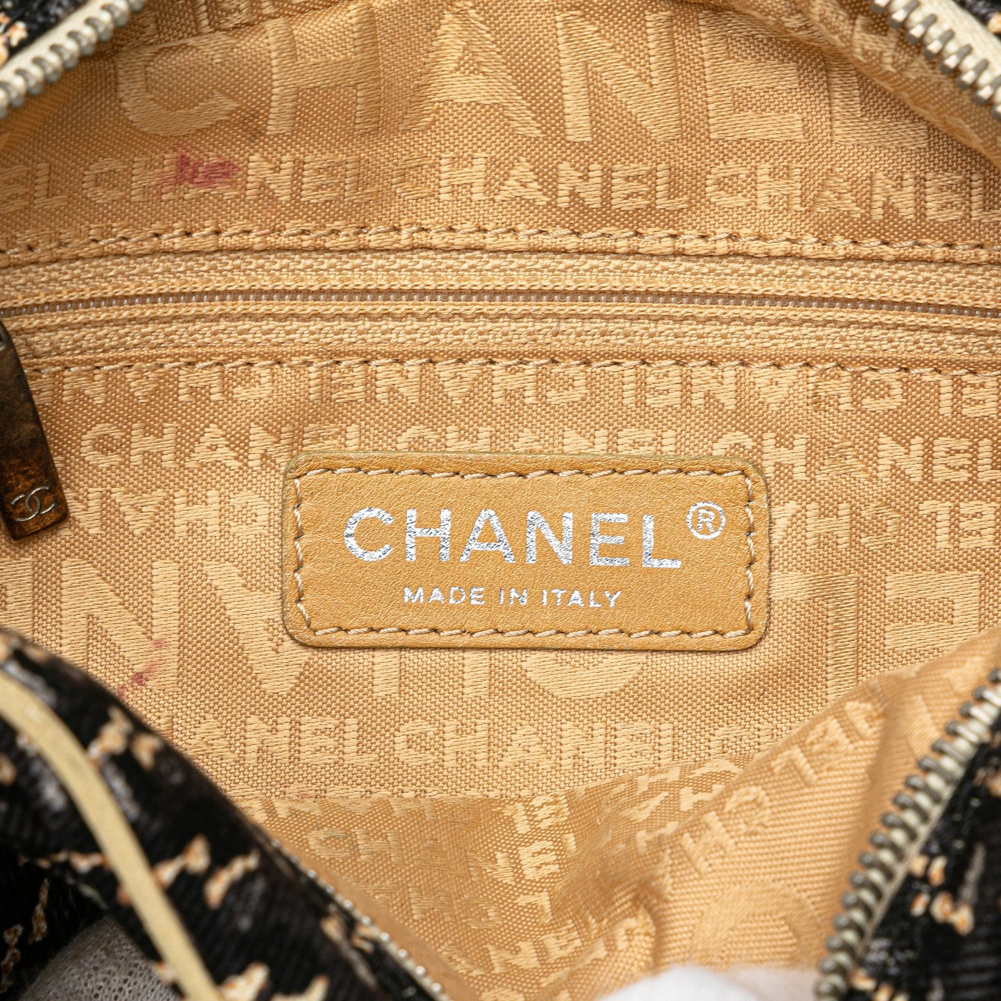 Chanel Sac Canvas Lucky Clover Camera Bag