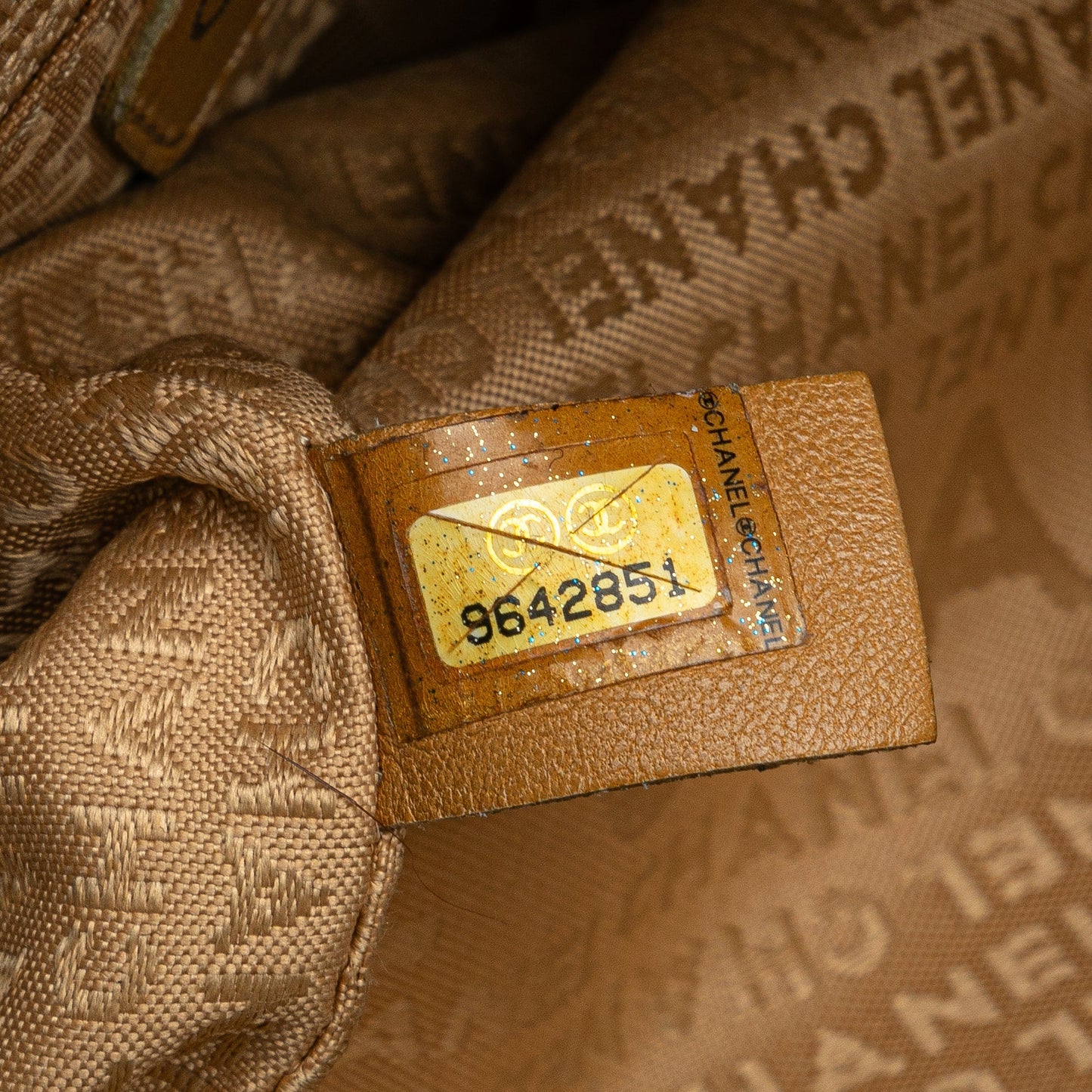 Chanel Sac Canvas Lucky Clover Camera Bag