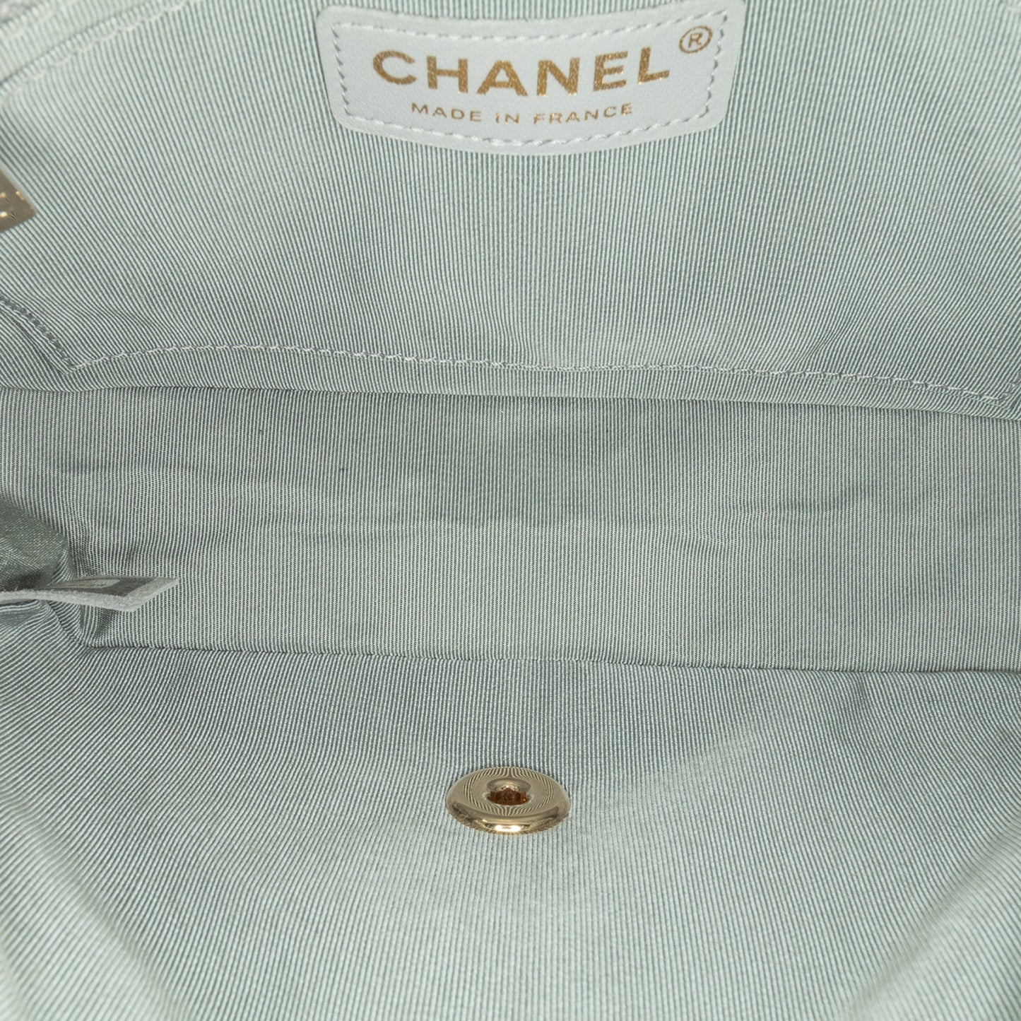 Gray Chanel Quilted Calfskin Bolero de Chanel Flap Crossbody Bag