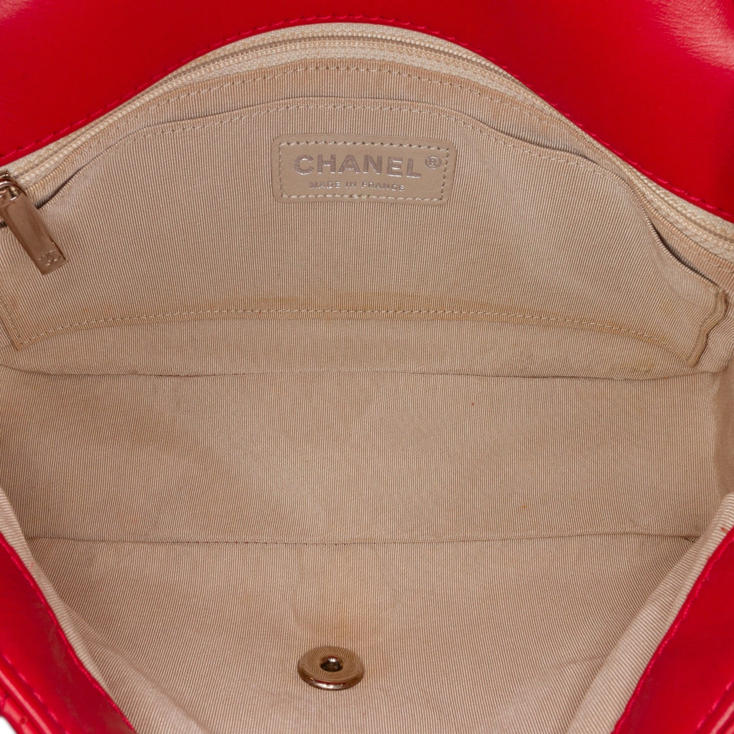 Chanel Sac Medium Perforated Lambskin Punch Flap