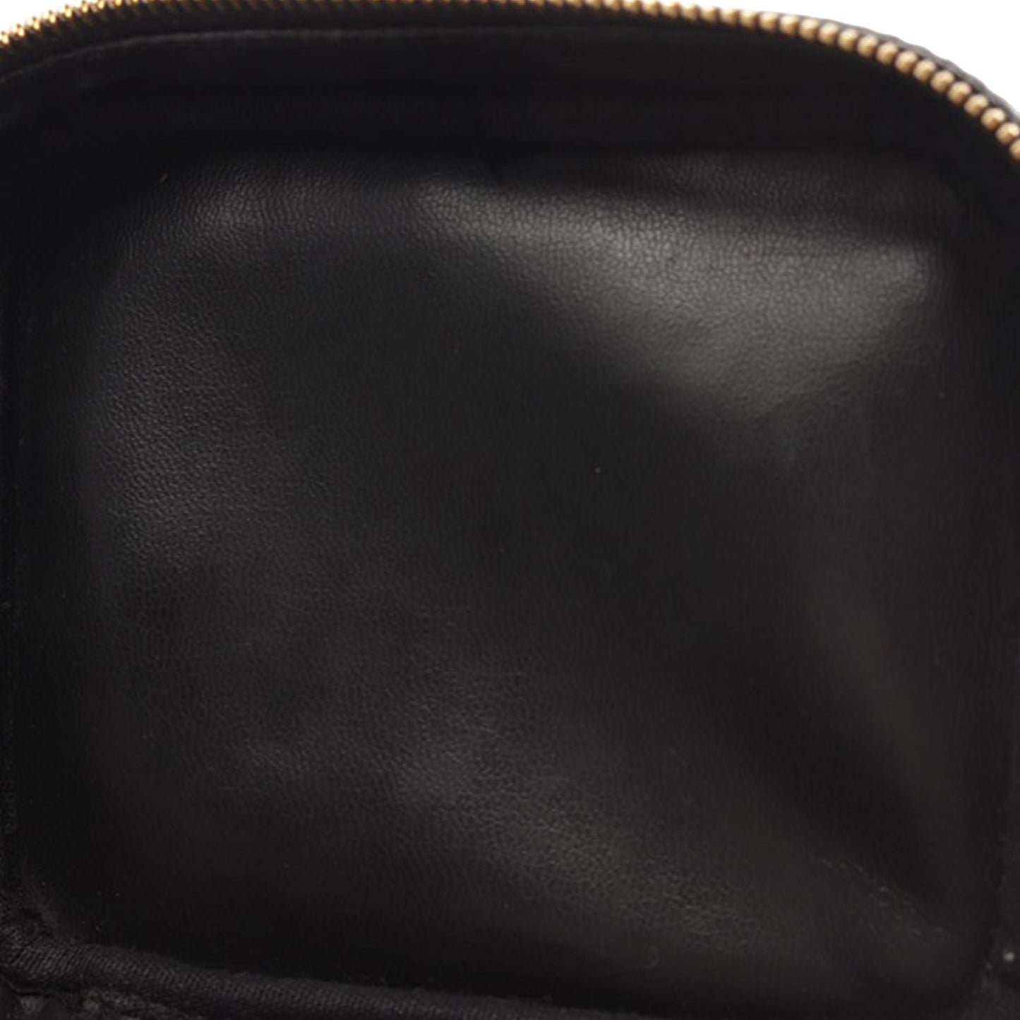 Black Chanel CC Caviar Vanity Case