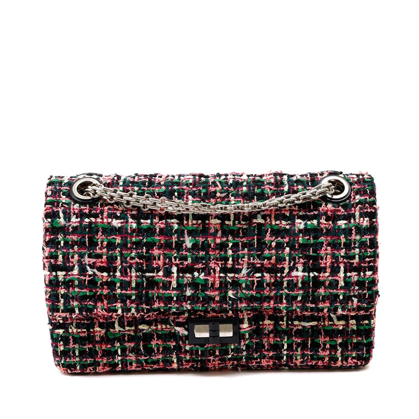 Chanel Multicolored Tweed Reissue Medium Flap Bag