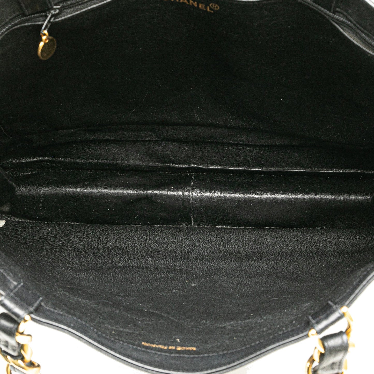 Chanel Sac CC Lambskin Chain Tote