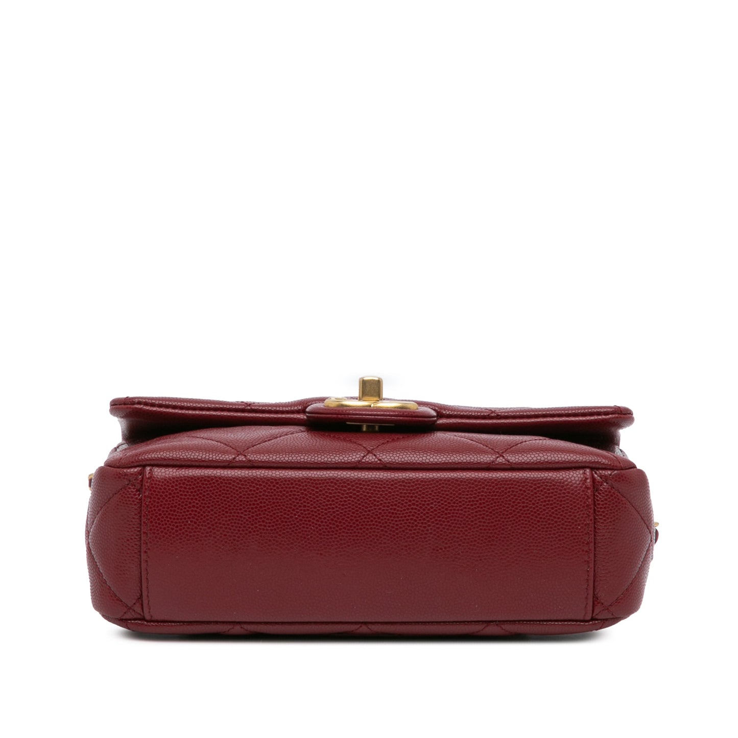 Chanel Sac Small Quilted Caviar Twist Your Buttons Flap