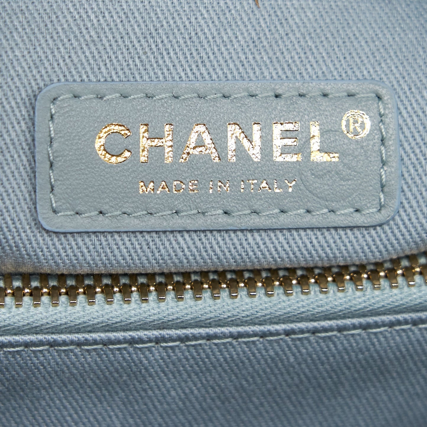Chanel 18B Calfskin Chevron Flap Bag