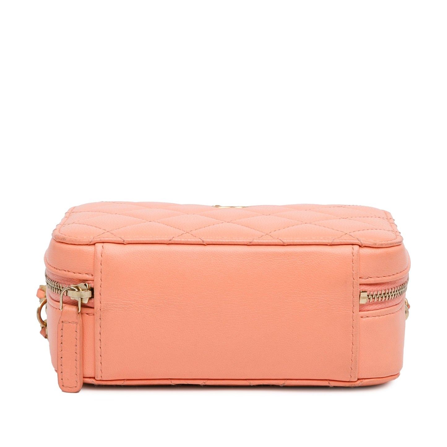 Chanel Sac CC Quilted Lambskin Pearl Crush Camera Bag